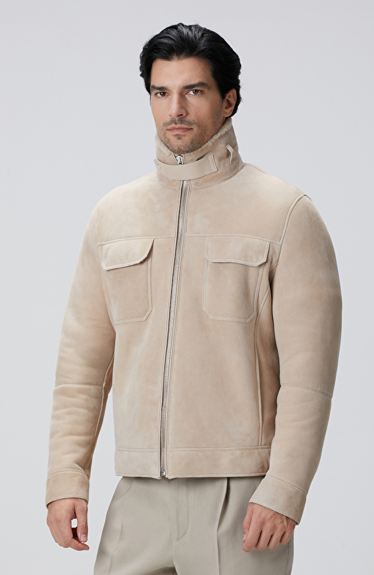 Limited Bej Deri Mont