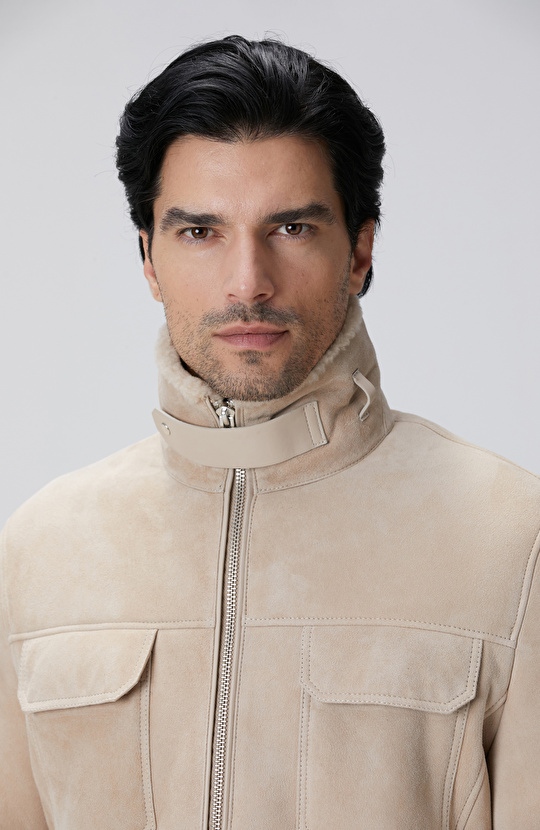 Limited Bej Deri Mont