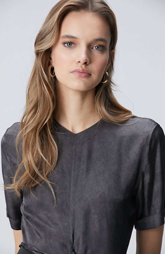 Smoked Viscose Dress