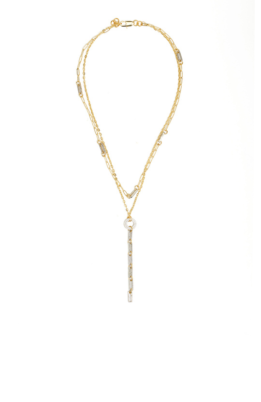 Gold Altın Rengi Kolye