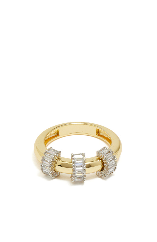 Silver Gold Kadın Yüzük