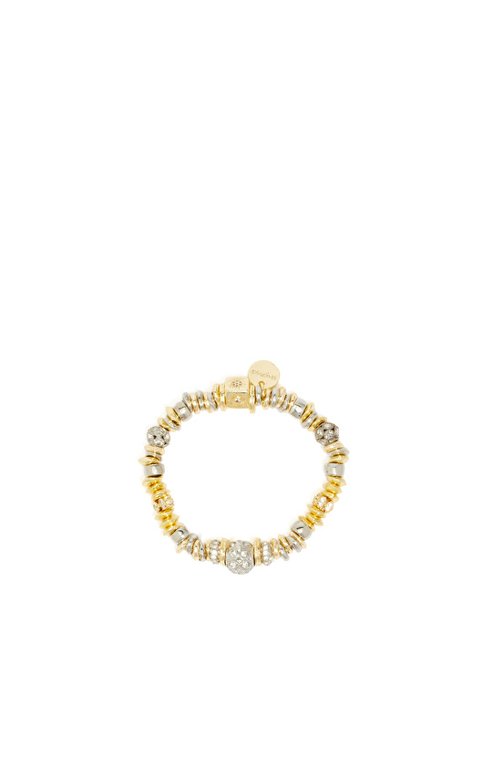 Gümüş Altın Rengi Kadın Bileklik