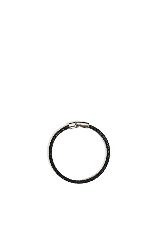 Siyah Erkek Deri Bileklik