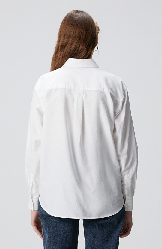 Beyaz Oxford Gömlek
