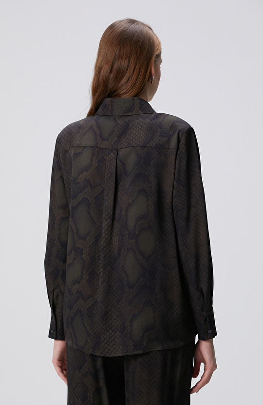 Haki Desenli Gömlek