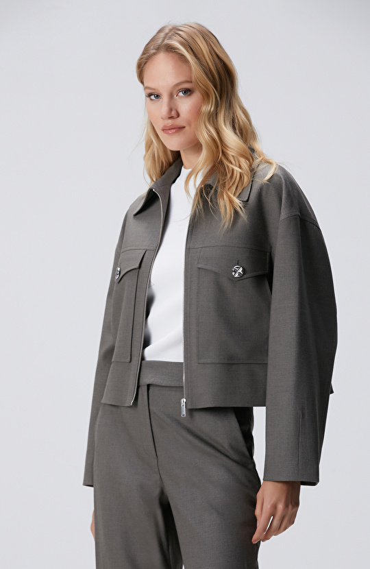 Vizon Cep Detaylı Mont