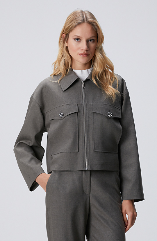 Vizon Cep Detaylı Mont