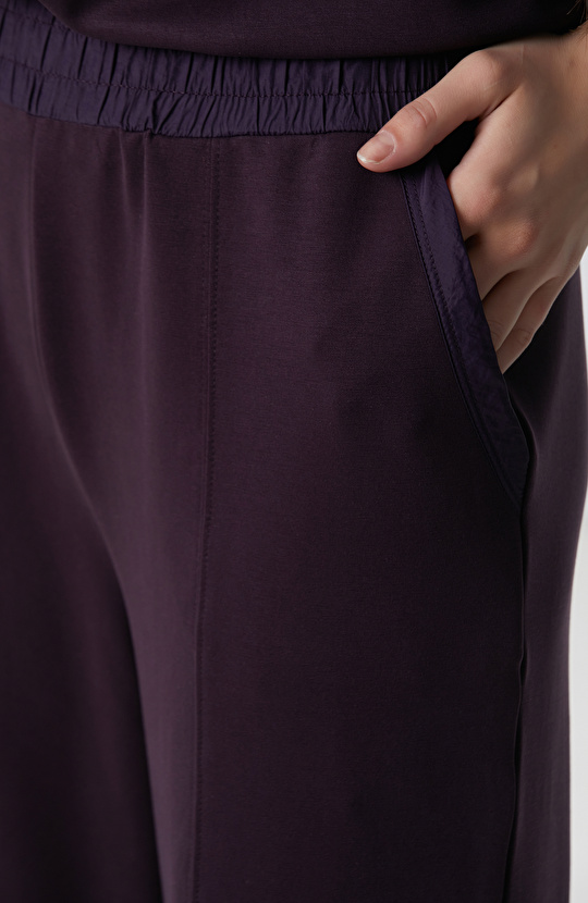 Mor Modal Karışımlı Eşofman