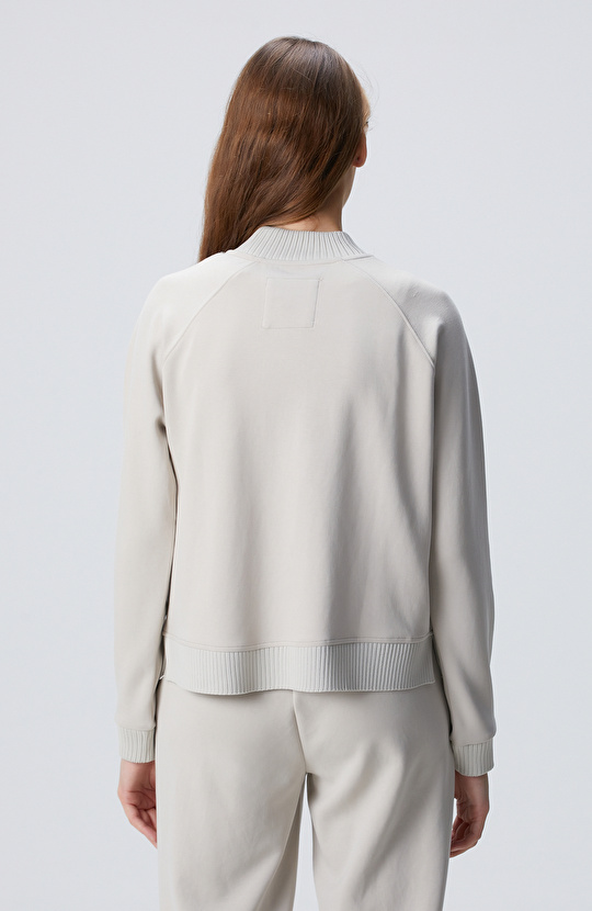 Taş Modal Karışımlı Sweatshirt