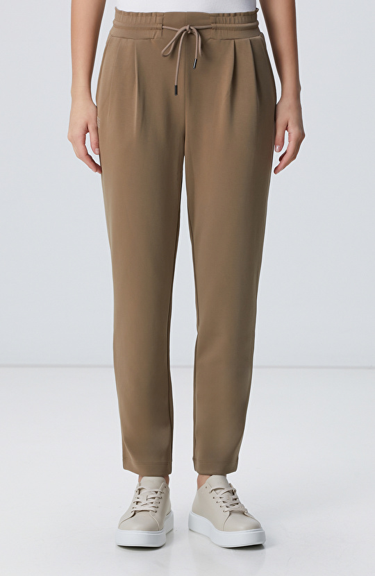 Haki Dar Paça Modal Karışımlı Eşofman