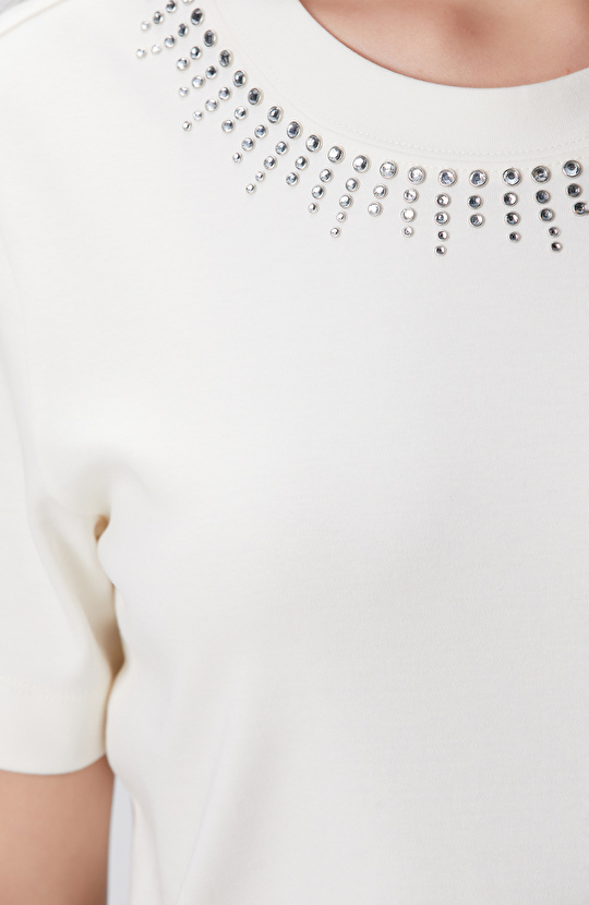 Kırık Beyaz T-shirt