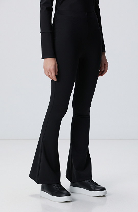 N-Tech Siyah Flare Kalıp Eşofman