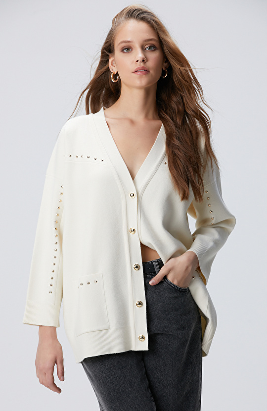 Kırık Beyaz Hırka