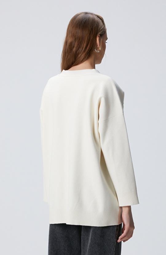 Kırık Beyaz Hırka