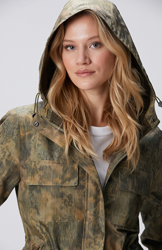 N-Tech Haki Desenli Mont