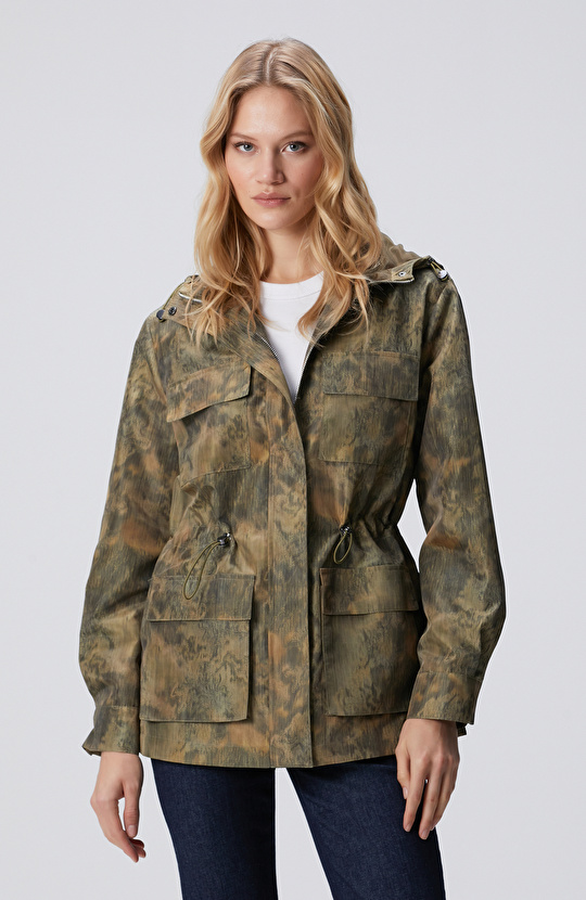 N-Tech Haki Desenli Mont