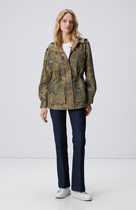 N-Tech Haki Desenli Mont