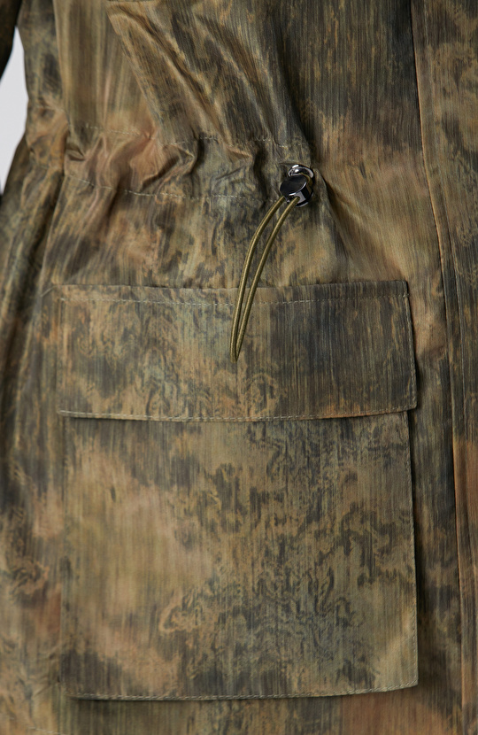 N-Tech Haki Desenli Mont