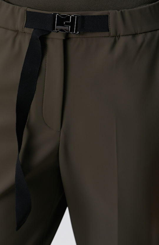 N-Tech Haki Kemer Detaylı Pantolon