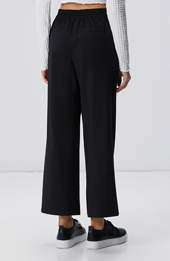 N-Tech Siyah Beli Lastikli Pantolon