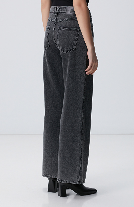 Antrasit Denim Pantolon