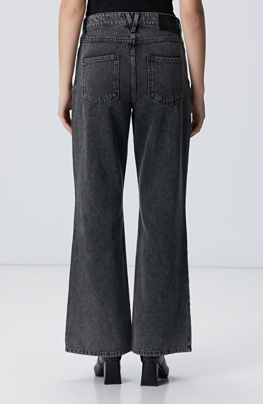 Antrasit Denim Pantolon