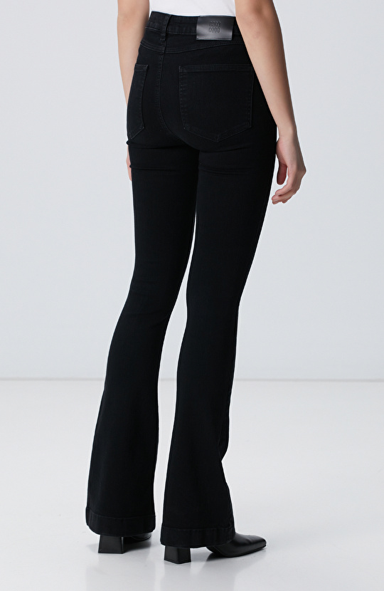 Siyah Denim Pantolon