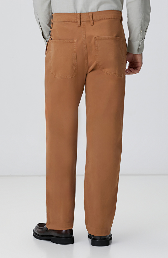 Camel Chino Casual Pantolon