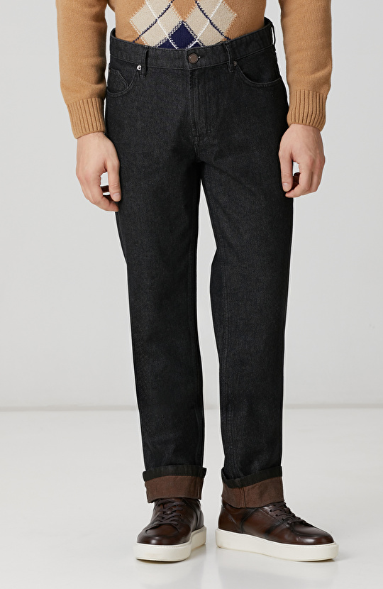 Siyah Denim Pantolon