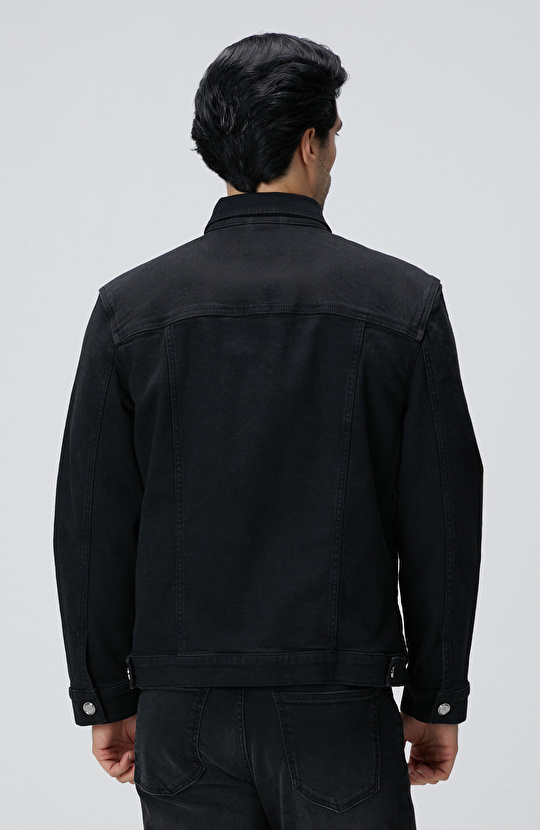 Siyah Denim Mont