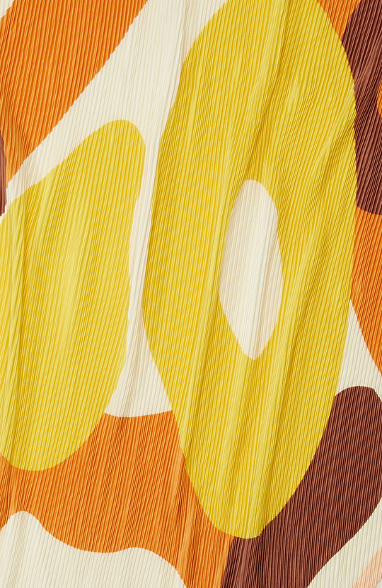 Renkli Pliseli Kadın Fular