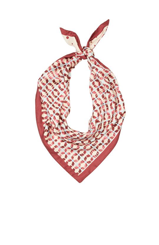 Renkli Çift Taraflı Kadın Fular Renkli Çift Taraflı Kadın Fular