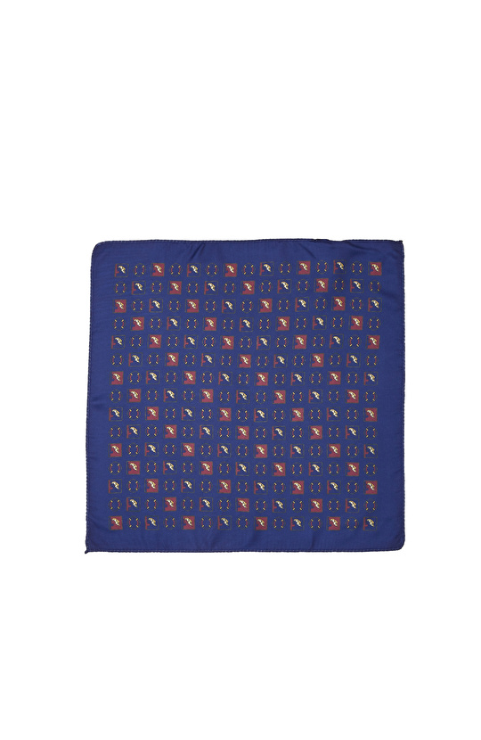 Lacivert Desenli Mendil Lacivert Desenli Mendil