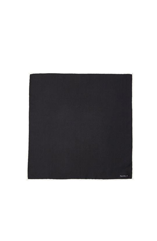 Siyah Erkek İpek Mendil