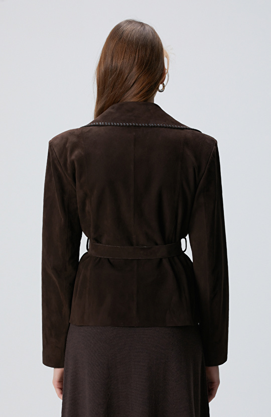 Acı Kahve Deri Ceket