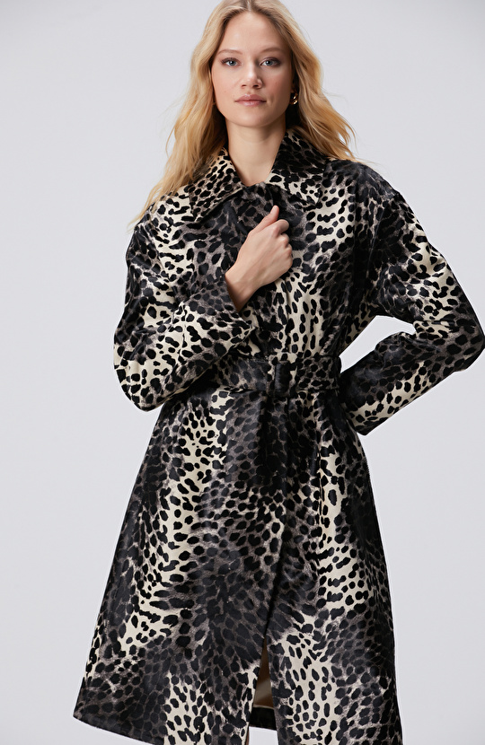 Limited Siyah Deri Kaban