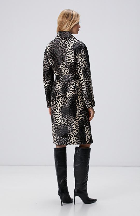 Limited Siyah Deri Kaban