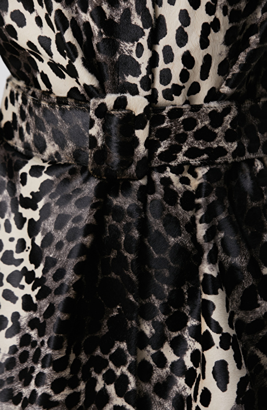 Limited Siyah Deri Kaban