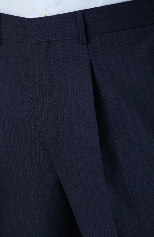 Lacivert Yün Takım Elbise