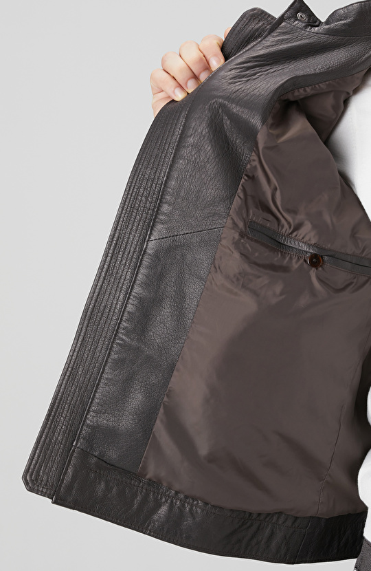 Kahverengi Deri Mont