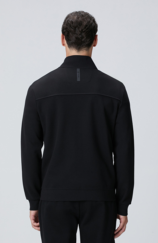 N-Tech Siyah Scuba Sweatshirt