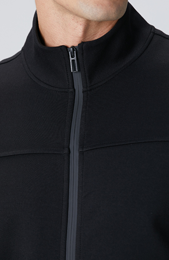 N-Tech Siyah Scuba Sweatshirt