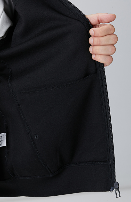 N-Tech Siyah Scuba Sweatshirt