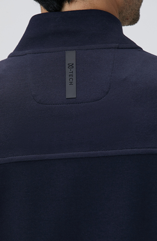 N-Tech Lacivert Scuba Sweatshirt