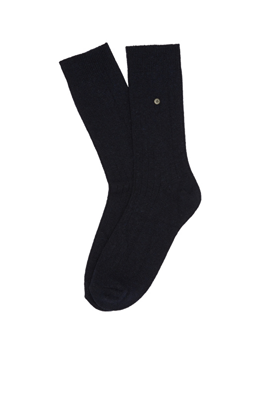 Lacivert Erkek Yün Mix Çorap