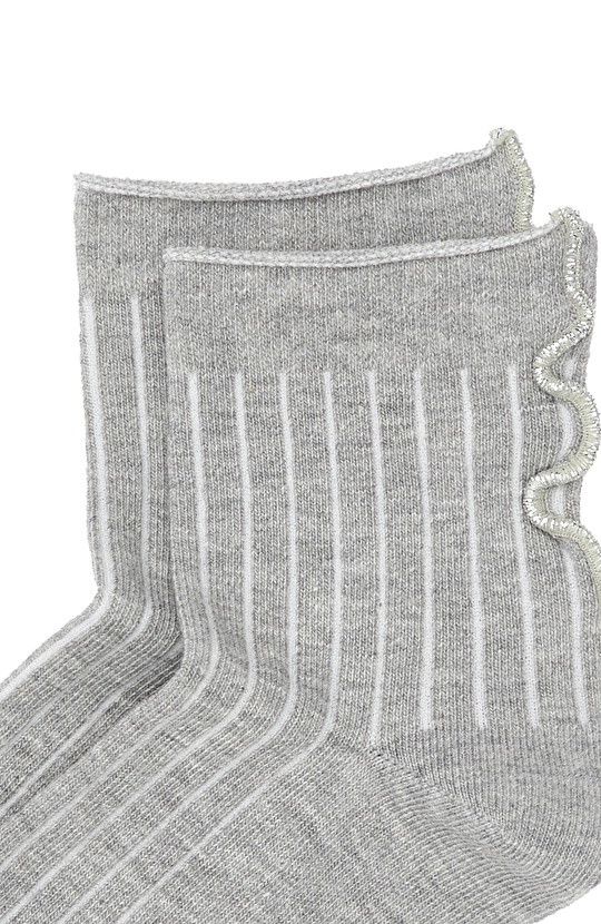 Gri Kadın Çorap