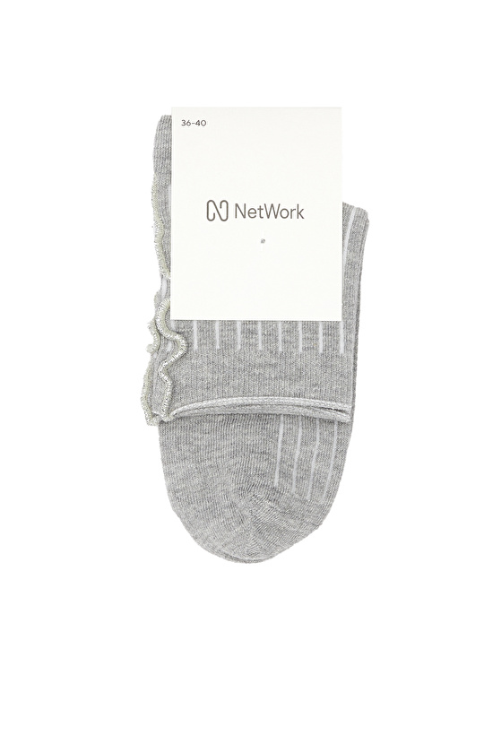 Gri Kadın Çorap