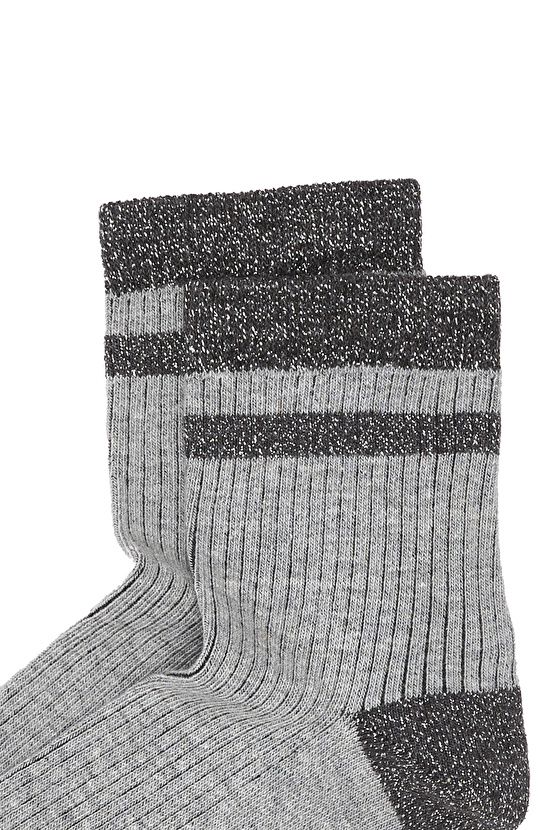 Gri Kadın Çorap