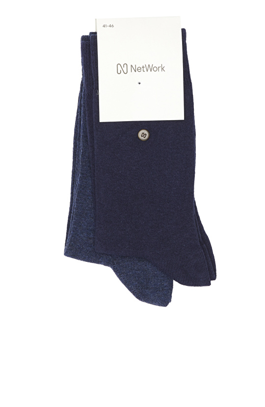2li Lacivert Indigo Erkek Çorap