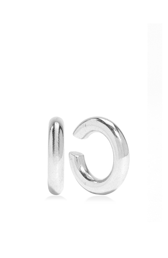 Gümüş Altın Rengi Küpe